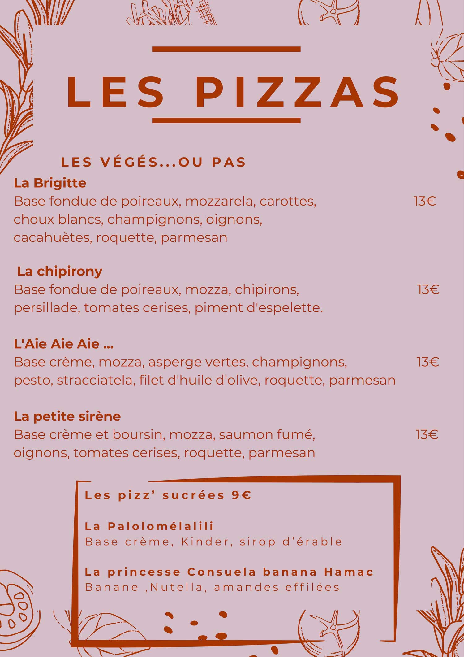 Les pizzas de Chez Camy à Carresse-Cassaber