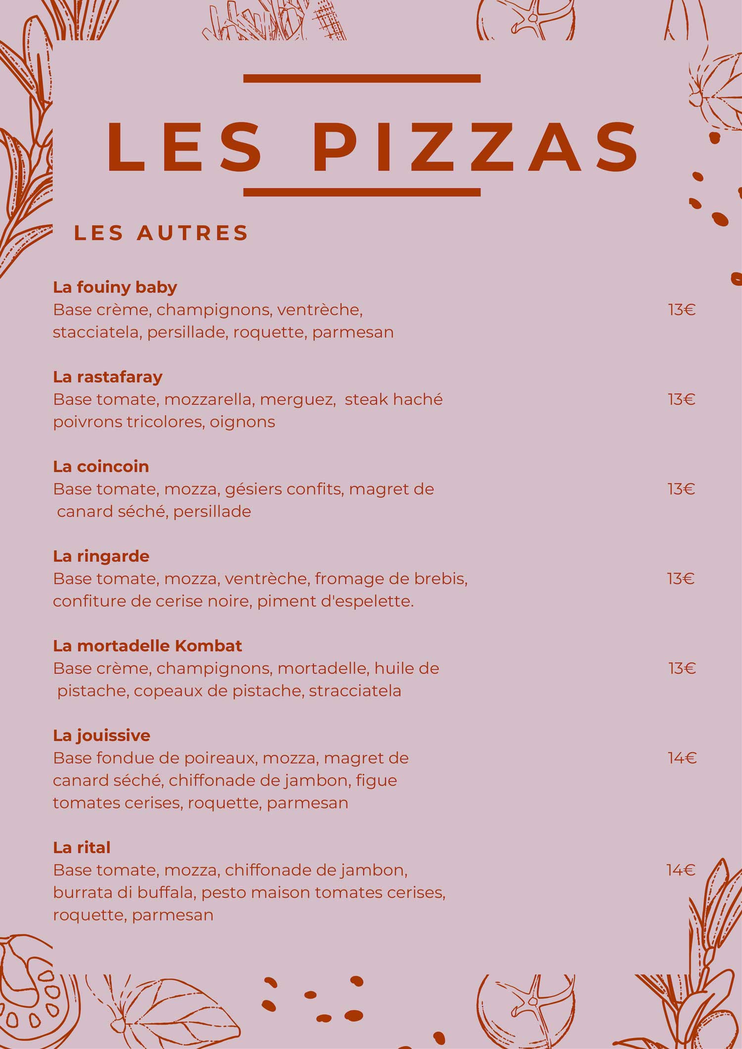 Les pizzas de Chez Camy à Carresse-Cassaber